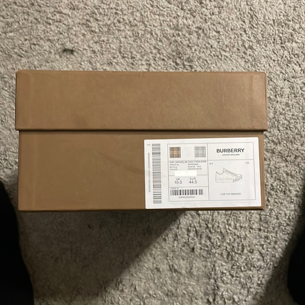 Mens Burberry Shoes